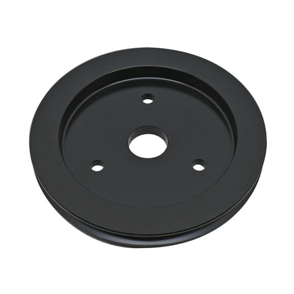 Fits Chevy Big Block 396 454 Black Aluminum Crank Pulley 1 Groove Short Pump