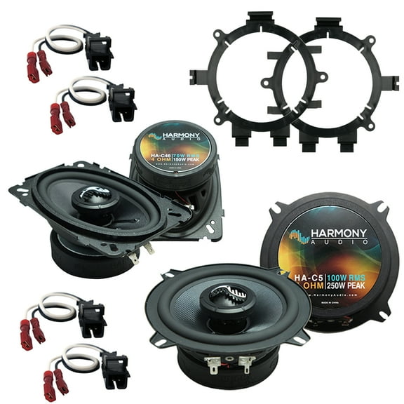Fits Chevy CK Pickup 1995-2000 Factory Speakers Upgrade Harmony C5 C46 Package