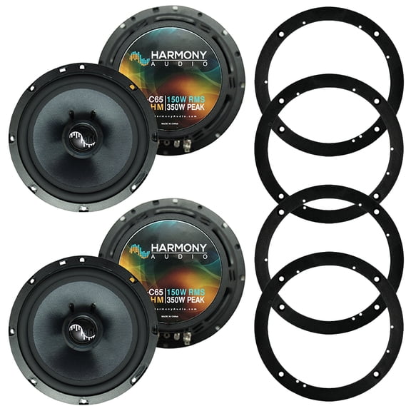 Fits Chevy Equinox 2005-2006 Factory Speakers Replacement Harmony (2) C65 Kit