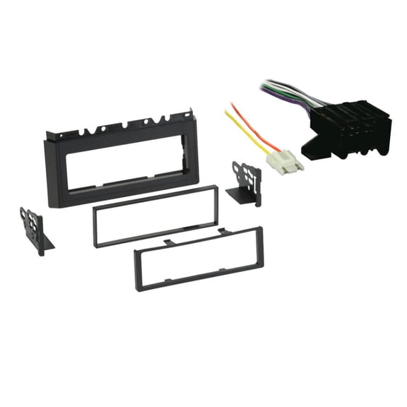 Fits Chevy Impala 1985-1990 Single DIN Stereo Harness Radio Install Dash Kit