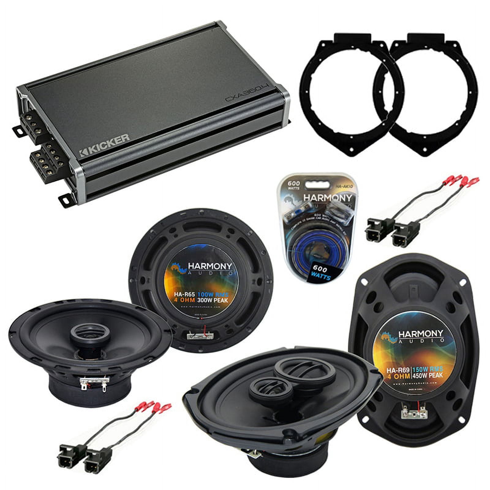 Harmony Audio R65 R69 Speaker Package – Toyota Echo 2000-2005 Replacement Upgrade - View #5