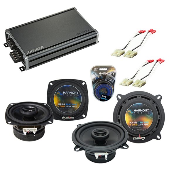 Fits Chevy Nova 1985-1988 Factory Speaker Replacement Harmony R4 R5 & CXA360.4