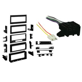 Fits Chevy S-10 Pickup 82-88 Single DIN Stereo Harness Radio Install Dash Kit