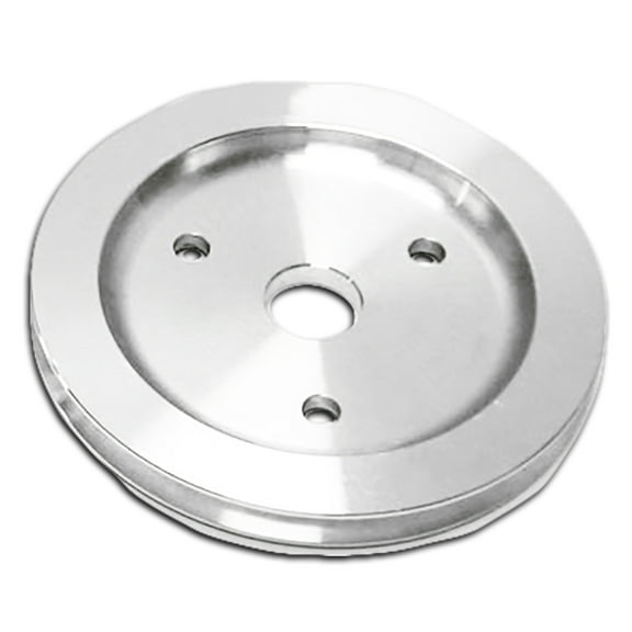 Fits Chevy SB Small Block Engine Aluminum Crank Pulley 1 Groove (Short) Machined