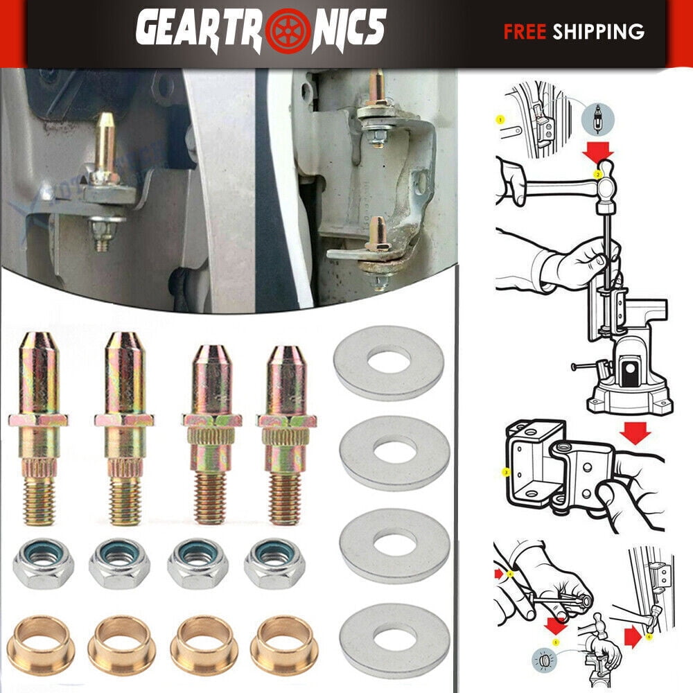 Fits Chevy Silverado GMC Sierra Truck SUV Car Door Hinge Pins & Bushing