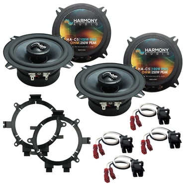 Polk Audio DB652 Front Speaker Upgrade Package For Chevy Silverado 2007-2013