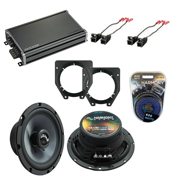 Fits Chevy Van Express 2003-2007 OEM Speakers Upgrade Harmony (2) C65 & CXA360.4