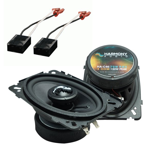 Fits Chevy Van (Full Size) 1988-1995 Factory Speakers Upgrade Harmony C46 Kit