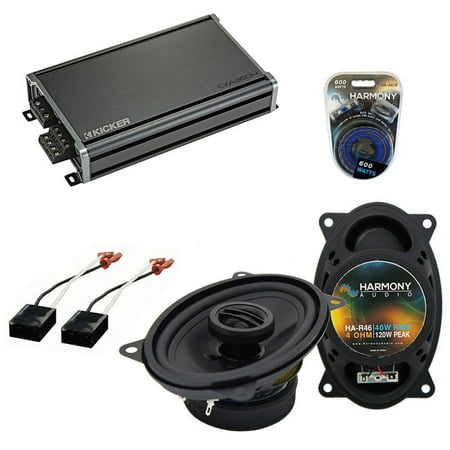 Fits Chevy Van (Full Size) 1988-1995 Speaker Upgrade Harmony R46 & CXA360.4 Amp