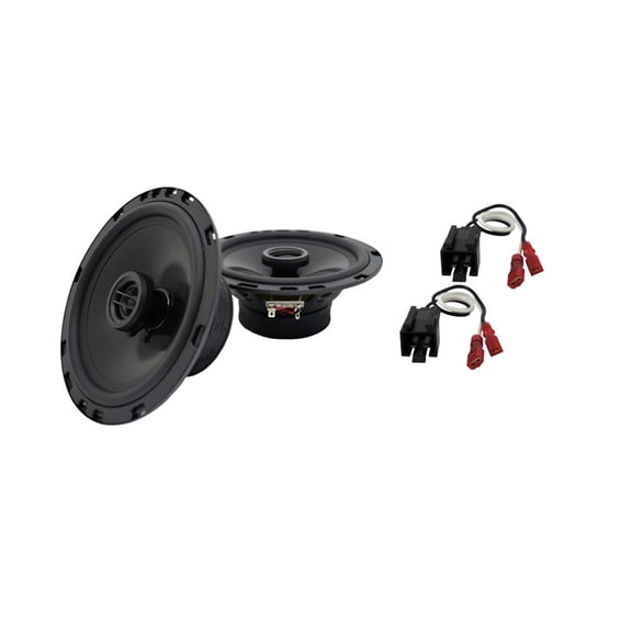 Fits Chrysler Sebring Sedan 2001 Front Door Replacement Harmony HA-R65 Speakers