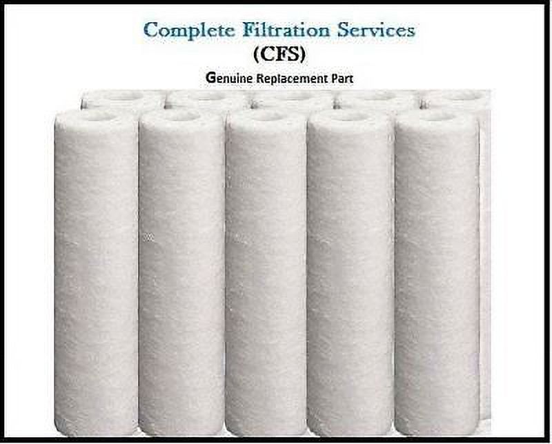 Culligan S1A - Filtro Acqua Per Tutta La Casa (3 Pezzi) - 16.000 Litri, 20 Micron, Riduce Sedimenti E Ruggine