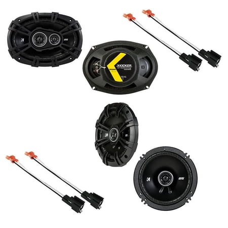Fits Dodge Avenger 1995-2000 Factory Speaker Upgrade Kicker DSC65 DSC693 Package
