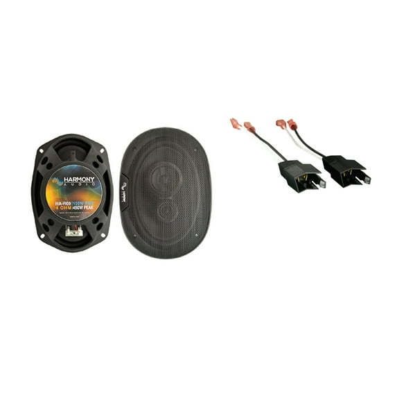 Fits Dodge Caravan 1984-2000 Rear Side Panel Replacement Harmony HA-R69 Speakers