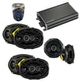 thumbnail image 1 of Fits Dodge Caravan 2002-2007 Speaker Upgrade Kicker (2)DSC693 DSC5 & CX300.4 Amp - Factory Certified, 1 of 5