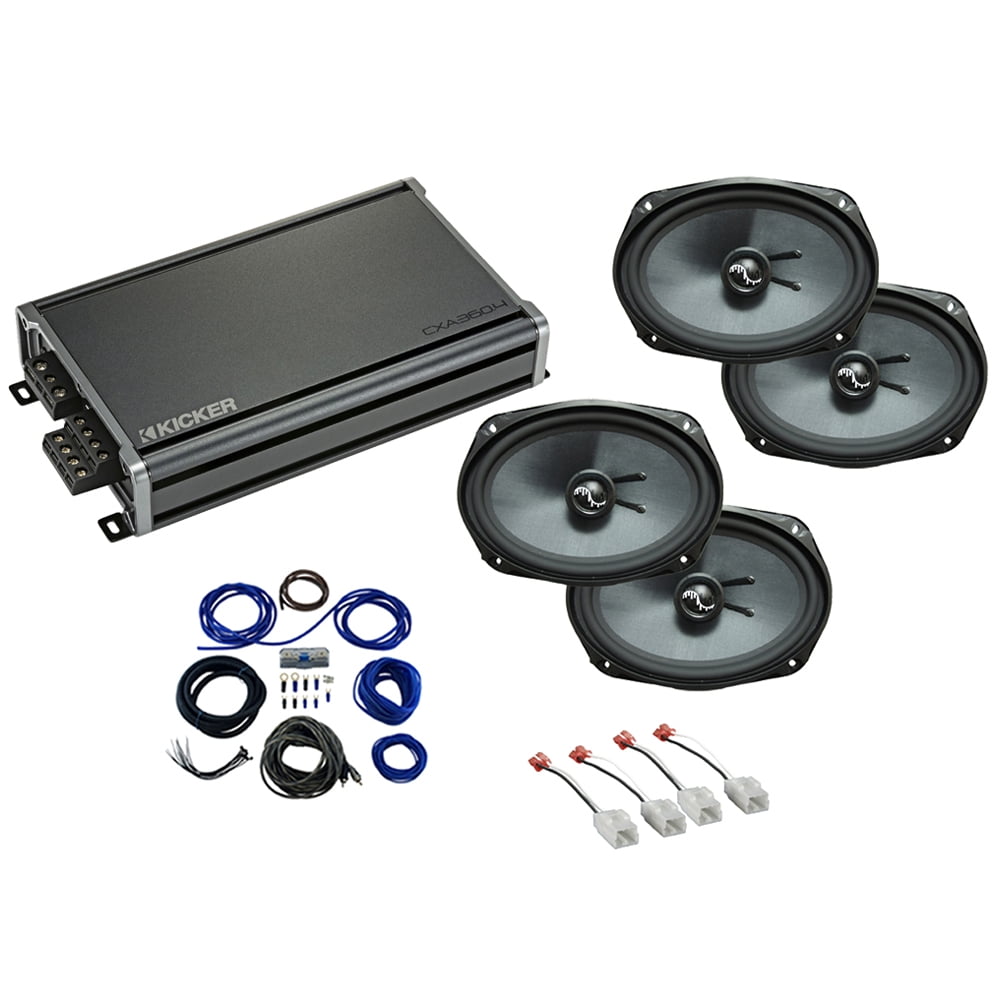 Compatible With Jaguar XK 97-05 Speaker Replacement Kicker DSC5 DSC35 Dsc693 Cx300.4 Amp Sc2 Spk Package1231 Amp