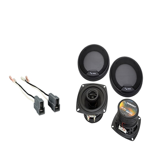 Fits Dodge D-50 1987-1993 Front Dash Replacement Speaker Harmony HA-R4 Speakers