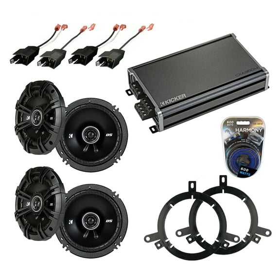 Fits Dodge Dakota 1997-2000 Factory Speaker Upgrade Kicker (2) DSC65 & CXA360.4