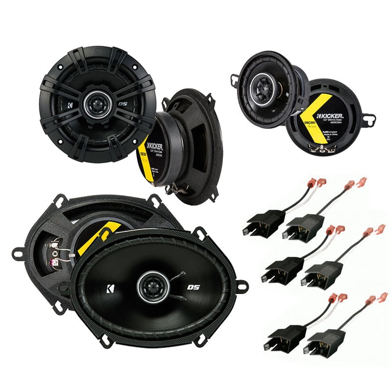 Fits Dodge Daytona 1984-1993 Factory Speaker Upgrade Kicker DS Series