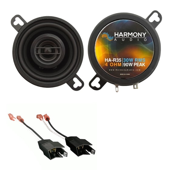 Fits Dodge Dynasty 1988-1993 Front Dash Replacement Harmony HA-R35 Speakers New
