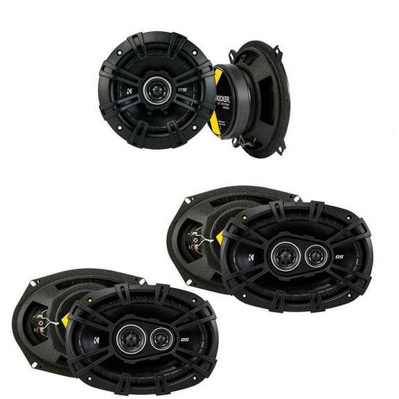 Fits Dodge Grand Caravan 2008-2014 OEM Speaker Upgrade Kicker (2) DSC693 Package