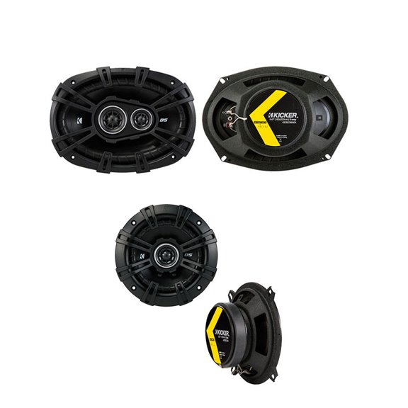 Fits Dodge Ram Charger 1981-1983 OEM Speaker Upgrade Kicker DSC693 DSC5 Package