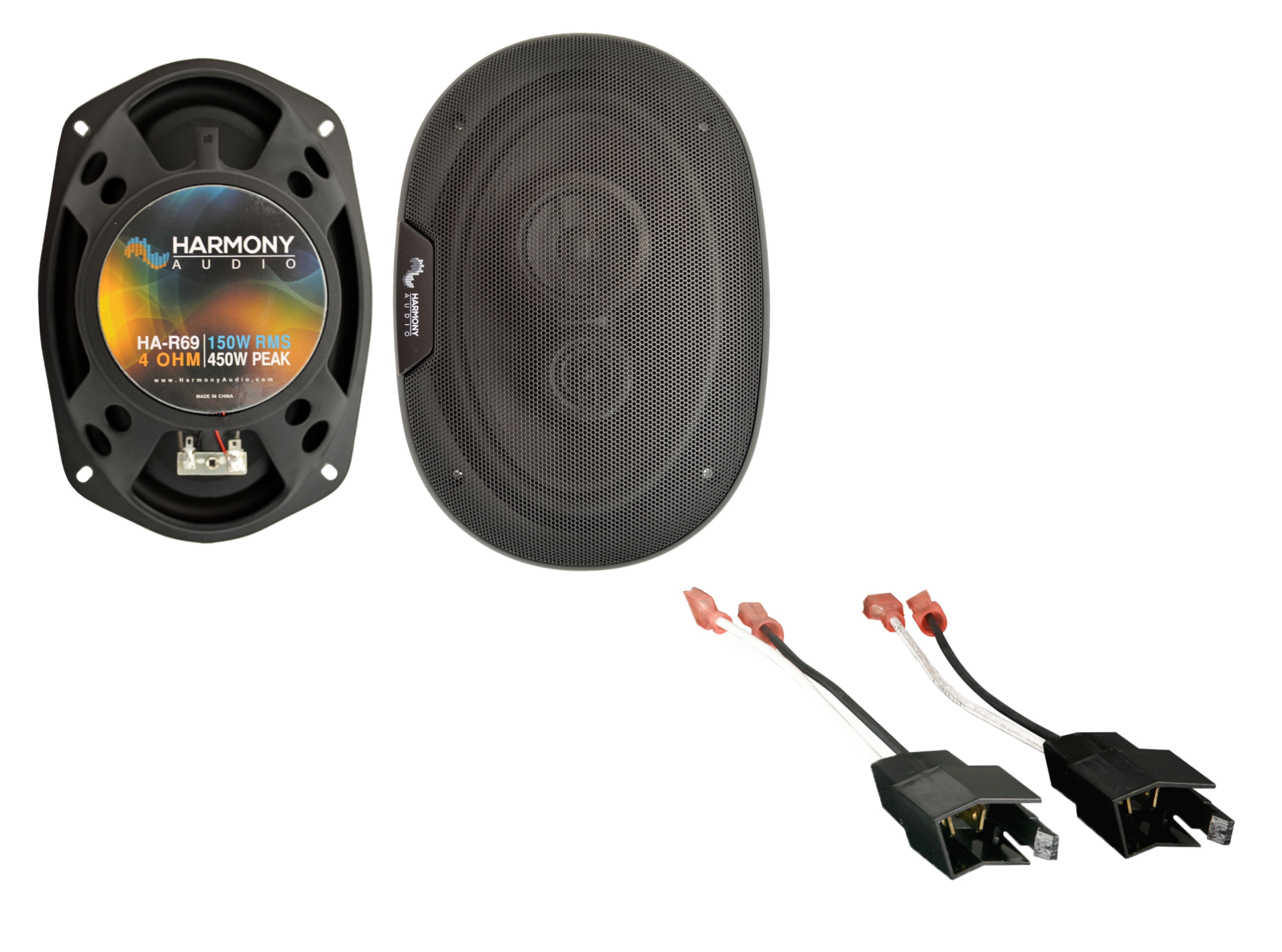 Fits Dodge Ram Truck 150 84-93 Front Door Replacement Speakers Harmony HA-R69