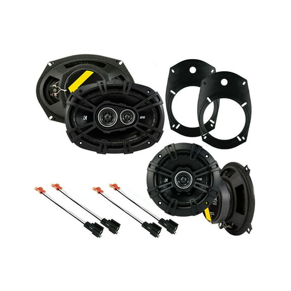 Fits Dodge Ram Truck 2500/3500 2003-2005 OEM Speaker Upgrade Kicker DS Package