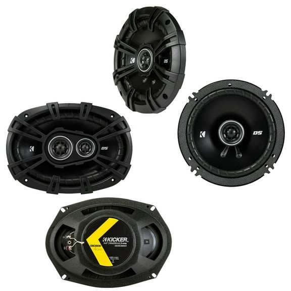 Fits Dodge Stealth 1990-1996 Factory Speaker Upgrade Kicker DSC65 DSC693 Package