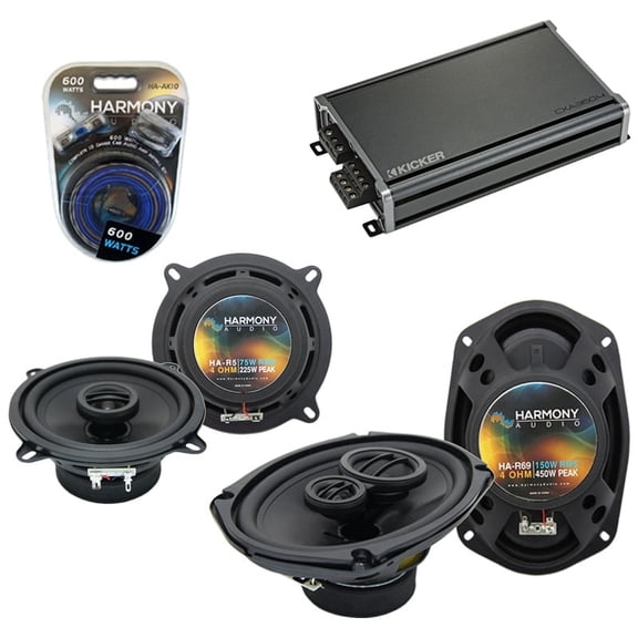 Fits Eagle Premier 1988-1992 Factory Speaker Upgrade Harmony R5 R69 & CXA360.4