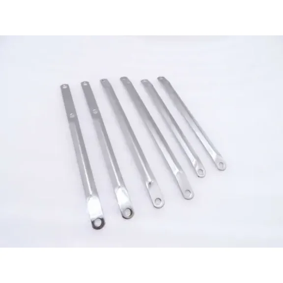 Fits Enfield Chromed Front Mudguard's Stay Kit 500cc, New, 6 Pack, 10 Pieces