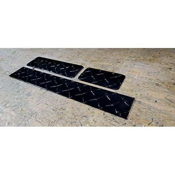 Fits Ezgo txt Golf Cart 3 pc Powder Coated Aluminum Diamond Plate Dash Cover Set$$Sport & Recreation Other