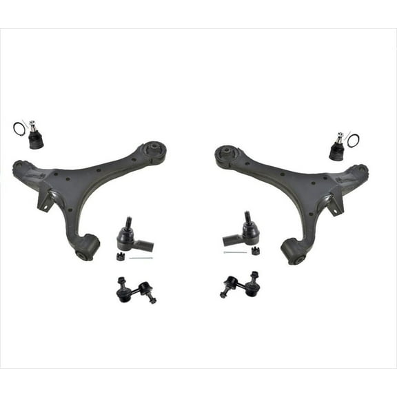 Fits For 03-06 Element 07-11 LX EX Control Arms Ball Jt Bushings Tie Rod 8Pc Kt