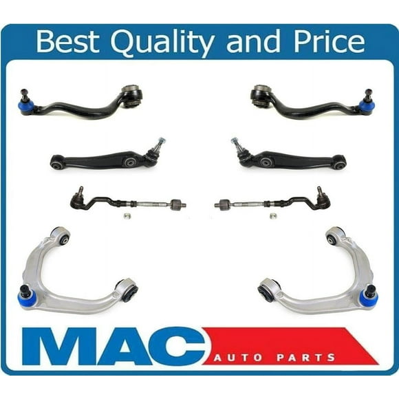 Fits For 07-13 X5 08-14 X6 L & R Lower Forward Control Arms Ball Joints Tie Rods
