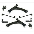 thumbnail image 1 of Fits For 09-14 Matrix 1.8L Control Arms BJ Tie Rod Ends Frt Sway Bar Links 8P, 1 of 6