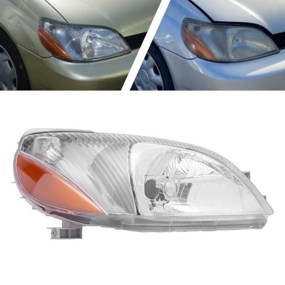 Fits For 2000 -2002 Toyota Echo Headlight Sealed Assembly Passenger Right Side Direct Replacement