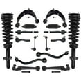 thumbnail image 1 of Fits For 2006-2012 Ford Fusion Upper Low Control Arm Chassis Kit w Bushings 16pc, 1 of 1