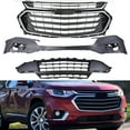 thumbnail image 1 of Fits For 2018-2021 Chevrolet Traverse Complete Front Bumper Assembly Set Replacement, 1 of 7