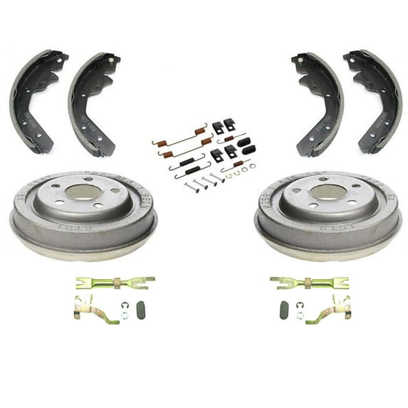 Fits For 95-05 Dodge Neon With 5 Stud Rear Brake Drum Drums & Shoes Hardware 6pc