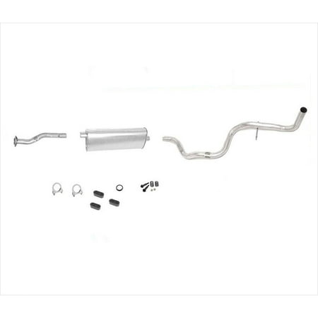 Fits For 98-01 Ranger 2.5L Only With 118 Inch Wheel Base Muffler Exhaust System