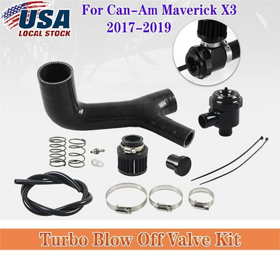Fits For Can-Am Maverick X3 Turbo Blow Off Valve Kit BOV XRS XRC XMR XDS R 2017