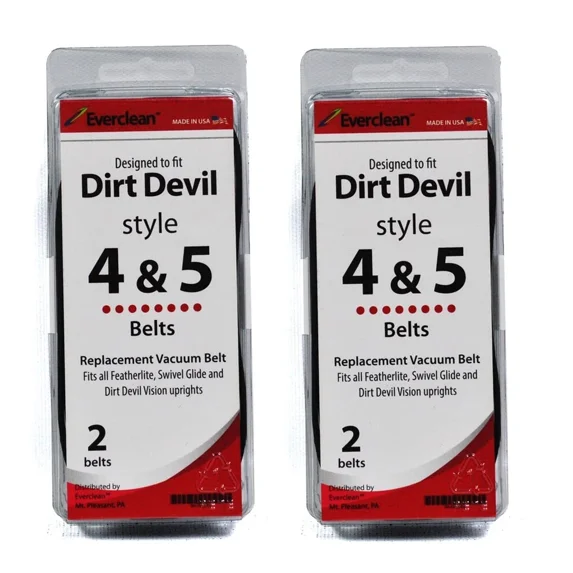 Fits For Dirt Devil (Royal) Upright Vacuum Belts Style 4 & 5