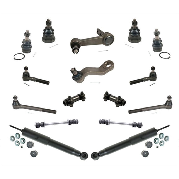 Fits For Dodge 94-96 Ram Pick Up 1500 Rear Wheel Drv Idler Arm Sway Br Tie 16pc