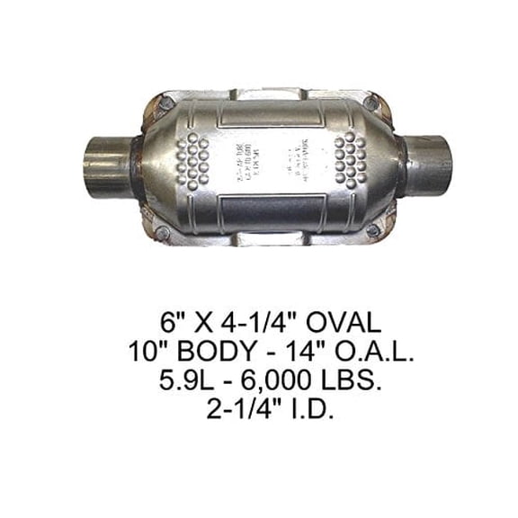 Fits/For Eastern Catalytic Catalytic Converter Universal P/N:83165 Fits select: 2002-2006 NISSAN ALTIMA, 2004-2006 FORD RANGER