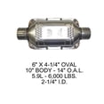 thumbnail image 1 of Fits/For Eastern Catalytic Catalytic Converter Universal P/N:83165 Fits select: 2002-2006 NISSAN ALTIMA, 2004-2006 FORD RANGER, 1 of 4