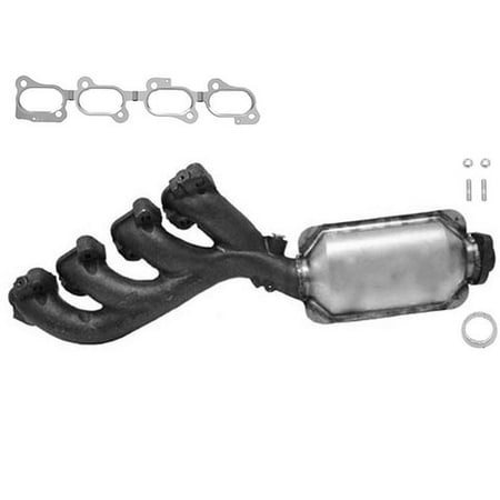 Fits/For Eastern Catalytic Exhaust Manifold With Integrated Catalytic Converter Fits select: 2005-2010 CADILLAC STS, 2004-2009 CADILLAC SRX