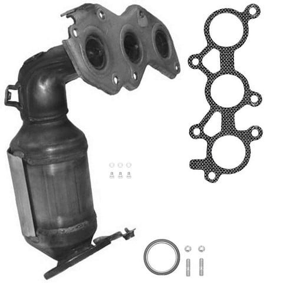 Fits/For Eastern Catalytic Exhaust Manifold With Integrated Catalytic Converter Fits select: 2007-2017 TOYOTA CAMRY, 2007-2017 LEXUS ES