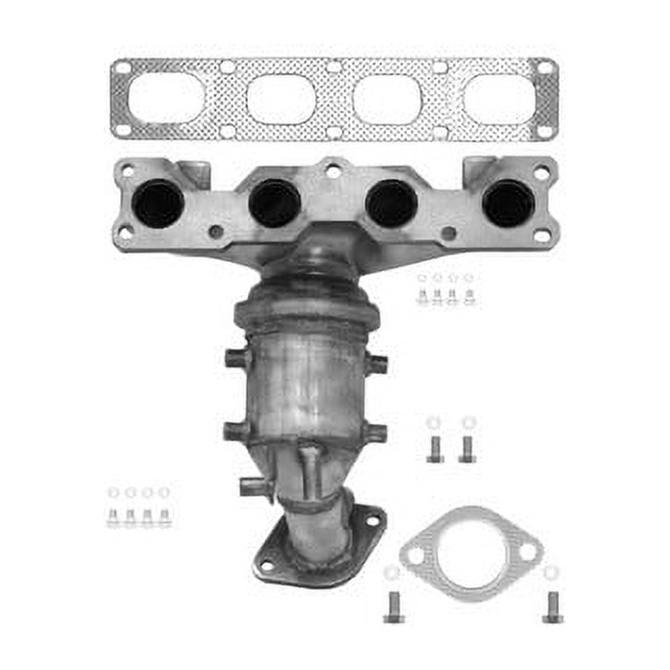 Fits/For Eastern Catalytic Exhaust Manifold With Integrated Catalytic Converter Fits select: 2011-2013 KIA SORENTO, 2010-2012 HYUNDAI SANTA FE