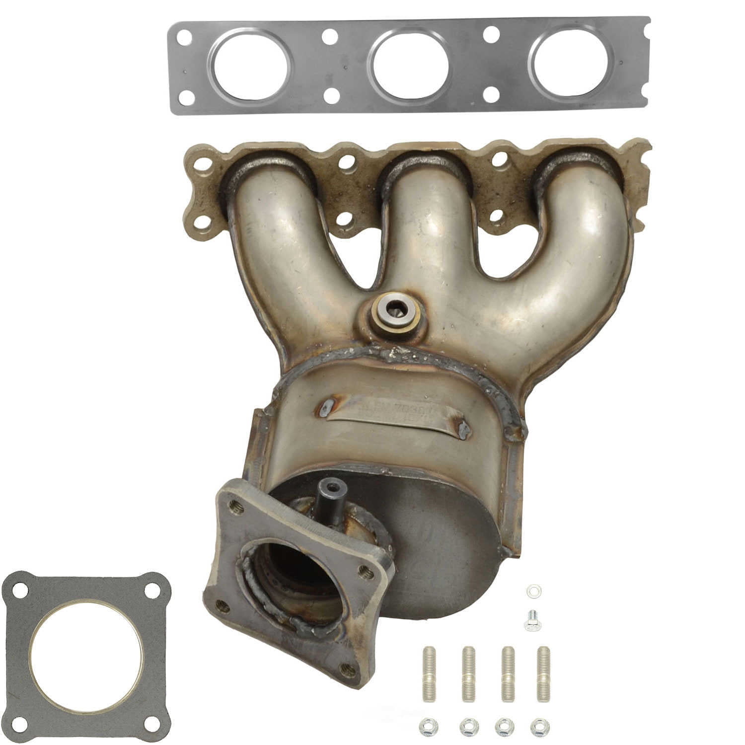 Fits/For Eastern Catalytic Exhaust Manifold With Integrated Catalytic Converter Fits select: 2011-2015 VOLVO XC60, 2011-2015 VOLVO XC70