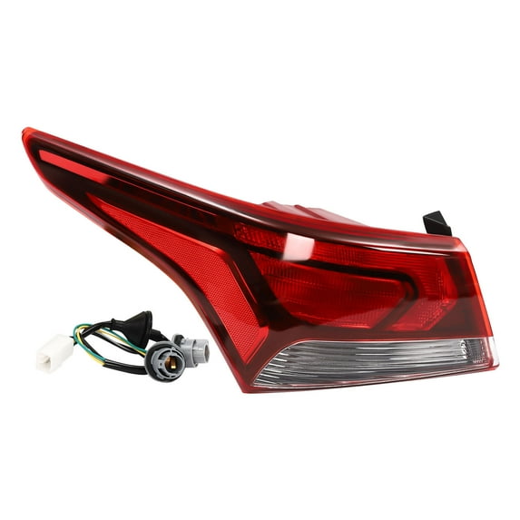 Fits For Hyundai Accent 2018 2019 2020 Halogen Tail Light Assembly Rear Brake Stop Lamp Red Housing Left Driver Side