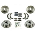 thumbnail image 1 of Fits For Lexus 06-08 RX400H Front & Rear Brake Rotors With Ceramic Pads 8Pc, 1 of 6